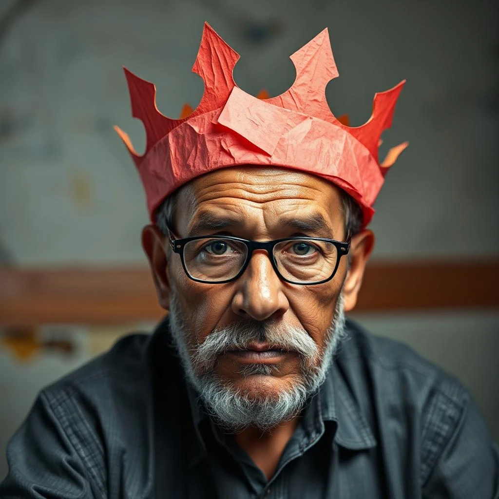 Corona de papel